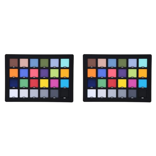 Équilibrage des couleurs parfait contre les dominantes avec la carte de 24 couleurs x2