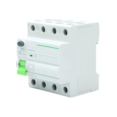 Disjoncteur type B 4P 40A protection fuite au sol pour véhicule électrique