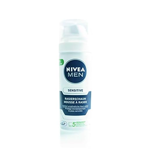 5Pack Nivea Mini de afeitar de espuma Sensitive 5 x 50ml