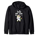 Photo Gallery hello new york nyc dabbing unicorn girls kids funny quote felpa con cappuccio Photo Gallery hello new york nyc dabbing unicorn girls kids funny quote felpa con cappuccio