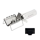 ソト(SOTO) 日本製 シングルバーナー 超薄型 厚さ2.5cm 軽量 コンパクト 収納ケース ソロ キャンプ ツーリング Gストーブ ST-320 Amazon.co.jp限定ボンベキャップホルダー付きセット ST-A320BCS