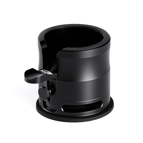 Image of IKAPE Newly Upgrade Espresso Tamper Portafilter Holder, Aluminum Alloy Espresso Portafilter Tamping Stand Base, Fit For Over 58MM Espresso Portafilter