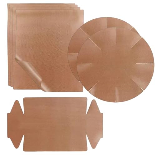 Papel para hornear para pastelería - Reutilizable Antiadherente Calidad Alimentaria Utensilios De Cocina | Papel para Aire Fryer - Para Microondas Cocinas Vapor Fritura Casa Camping Barbacoa