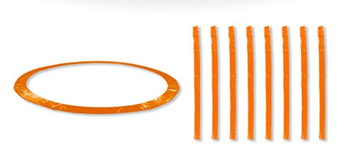 JUMP4FUN Accessoires Trampoline Exterieur Deluxe 10FT, 12FT, 13Ft ou 14FT Pack Relooking Choix Couleurs, Tailles et Nombre de Perche