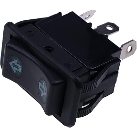DVPARTS 4 Wheel Drive Rocker Switch 82012288 Compatible with Ford/New Holland TS100 TS110 TS115 TS90 TS6.110 TS6030 TS6.140 TS115 Case IH 3210 3220 5150 743XL 745XL 856XL CX60 CX70 MX100 Cover