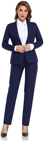 Women&#39;s Suits for Work Professional, 2 Piece Office Work Suit Set, Women&#39;s Suit Formal Wear