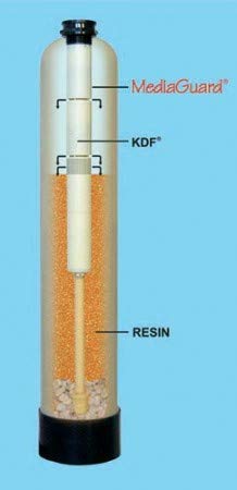 Oceanic Water Systems KDF 55 Media Guard | Add-On Filter for Whole House Water Softener & Filter Systems- for Removal of Chlorine, Heavy Metals