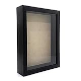 Moldura Caixa Alta com Vidro para Quadros Quilling e Scrapbook - 1,5x4,5