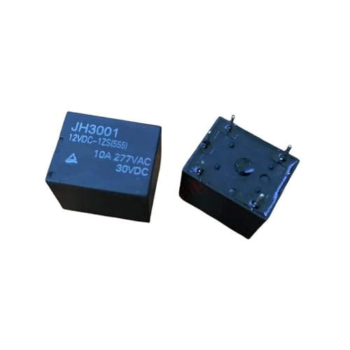 Relais 12VDC JH3001 mini interrupteur électromagnétique 5 broches 10A - 10 unités