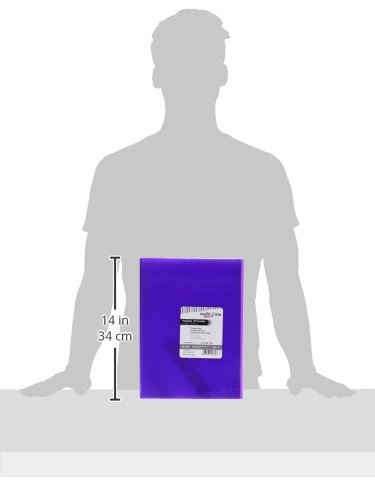 grafoplas 1471735 Folder with 30 Sleeves, Foolscap, Tapas PP, Purple, Violeta, Folio - Image 4