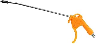 uxcell Air Blow Gun, with 11-Inch Long Angled Nozzle and 1/4PT Removable Rubber