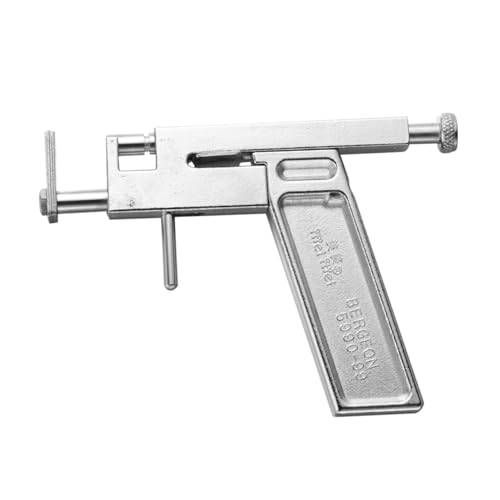 IWOWHERO 80pcs Ear Piercing Studs Stainless Steel Piercing Kit Marking Pen Storage Case Random Color