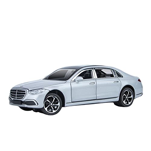Voiture en Alliage Moulé sous Pression Benz S400 Échelle 1:24 Métal Haute Finition de Collection