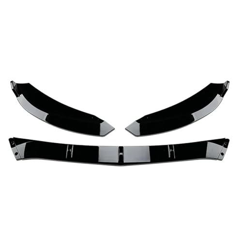 Lèvre de pare-chocs avant Mercedes Classe C W205 design gloss black