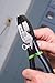 Greenlee 0151-09CD Side Cut Pliers With Crimper, High Leverage, Dipped Grip, 9
