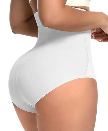 Image of Werena Tummy Control Shapewear Panties for Women Panty Girdle High Waisted Body Shaper Cross Shaping Underwear