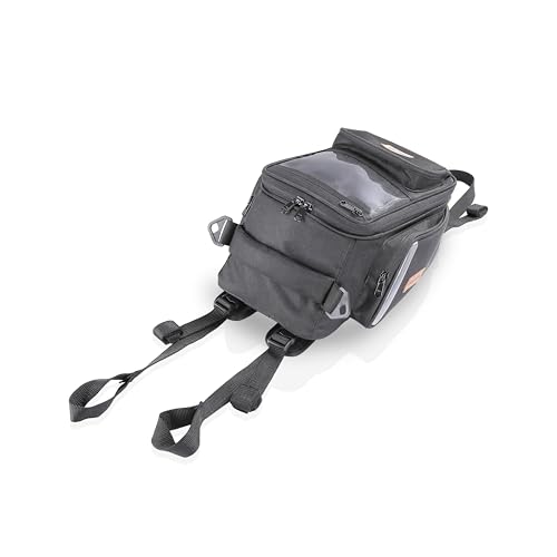 Image of GUARDIANGEARS Sidekick Universal Tank Bag with Straps Fits on All Motorcycles with a Metal or Fiber /Plastic Tank with rain Cover Included.