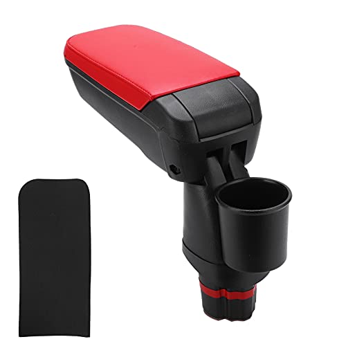 【Come usare】 Questo metodo di utilizzo del bracciolo della console: pulire prima le particelle di polvere nella posizione di installazione, quindi strappare la pellicola rossa e incollarla per fissarla. Questo bracciolo ha ampio spazio di archiviazione, che può contenere più gadget e oggetti personali, ti offrono una buona esperienza