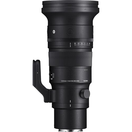 Image of Sigma 500mm f /5.6 DG DN OS Sports Lens for Sony-E Mount with Pixel Advanced Accessories Bundle | 186965 | Extended 3 Years Sigma Warranty | 500mm f5.6 e Mount