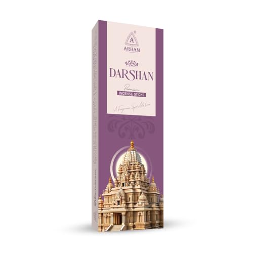 Image of Darshan Premium Incense Sticks Masala Incense Sticks Pack of 120 Sticks, 225 GMS.