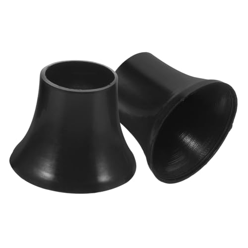 Yardwe 2 Stück Wasserdichte Regenschirmspitzenschutz Gummikappen Langlebige Ersatzteile für Stockschirm Reparatur Passgenaue Abdeckung für Outdoor Sonnenschirme Praktisches Zubehör zur