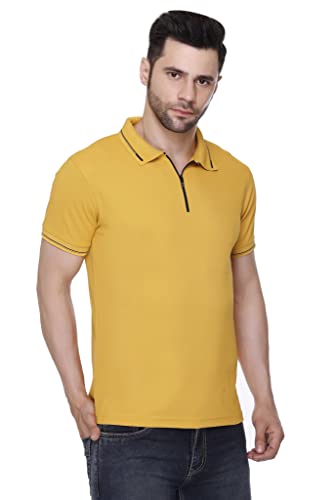 Image of Colors & Blends - Men's Activewear Zipper Polo