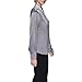 KARL LAGERFELD Paris Women's Button Down, Ultimate Grey, Medium