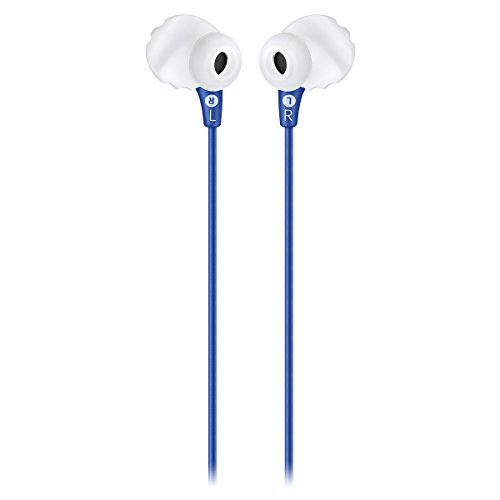 Image of JBL Endurance RUN - Wired Sport In-Ear Headphones - Blue