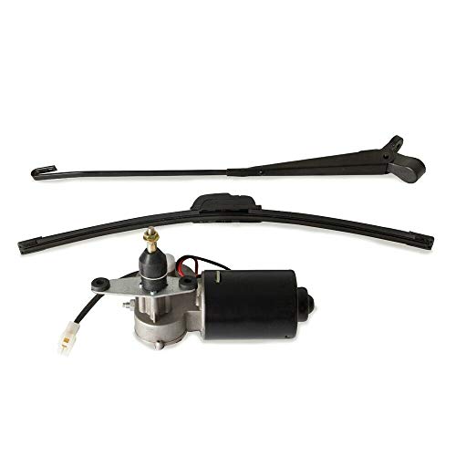Lopbinte Kit de Limpiaparabrisas EléCtrico Universal UTV 12V para Ranger RZR Can Am