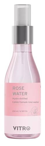 Vitro Rose Water Spray for Face 200ml | Pure Gulab Jal | No Addit...