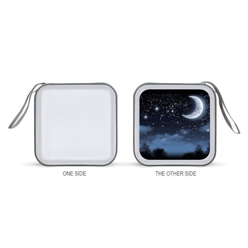 Classeur CD DVD 40 compartiments ciel nocturne portable - 7