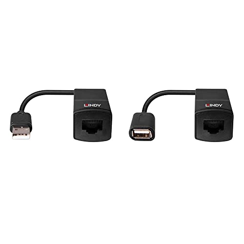 LINDY 60m USB 1.1 Cat.6 Extender Basic, Black - Image 3