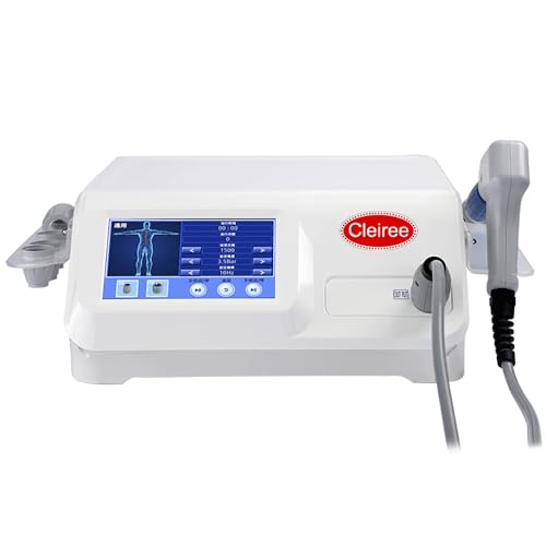 Máquina de terapia de ondas de choque para alivio del dolor – Dispositivo portátil de ondas radiales para tratamiento de espalda, hombro, rodilla, pierna y codo de golfista miniatura 2