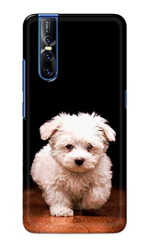 Image of PRINTFIDAA� Printed Hard Back Cover Case for Vivo V15 Pro Back Cover (Puppy Dog) -2808