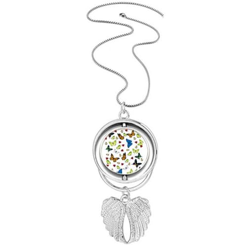 Collier pendentif ailes d'ange ras de cou chaîne ajustable en différentes tailles