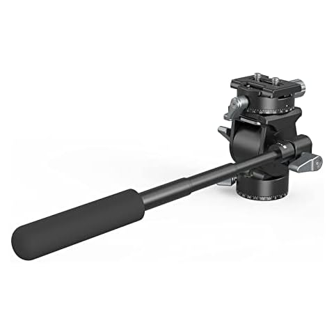 SMALLRIG Videokopf, Stativkopf mit Schnellwechselplatte Cover