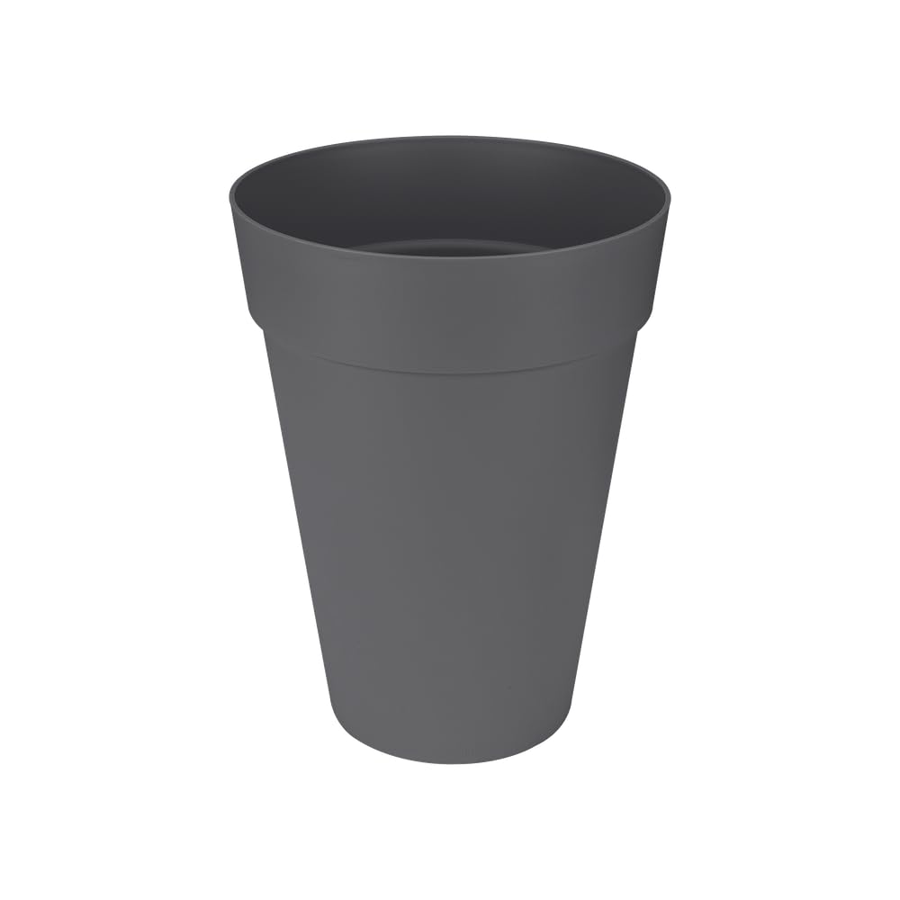 Elho loft Urban Rond Haut 42cm Pot de Fleurs - Anthracite