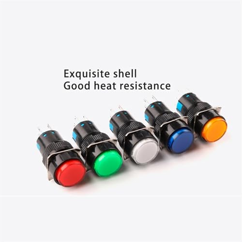 Interruptor de arranque de 16mm para solucionar fallos en botones de alimentación 4