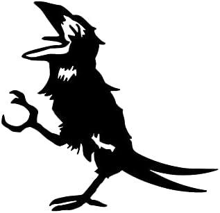 Amazon Dillaaedk 15 5cm 15センチの楽しいカラス鳥の人格の装飾ビニールデカール車のステッカー黒 銀c11 1260 Color Name Black サイン マーク 車 バイク Amazon Dillaaedk 15 5cm 15センチの楽しいカラス鳥の人格の装飾ビニールデカール車のステッカー黒 銀c11 1260 Color Name Black サイン マーク 車 バイク