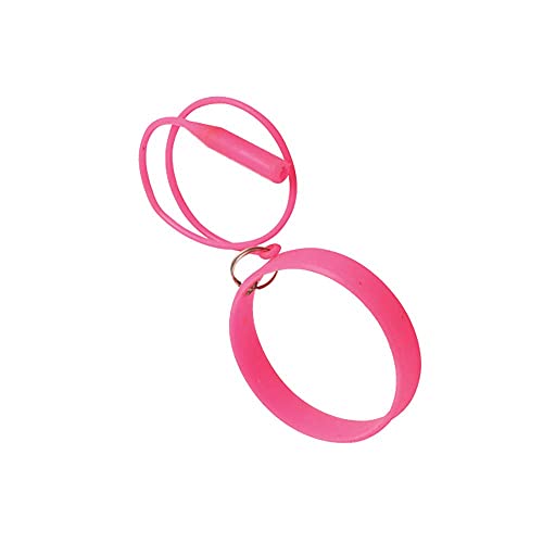 Protector de pinzas de pestañas rosa capuchón silicona extensiones 3