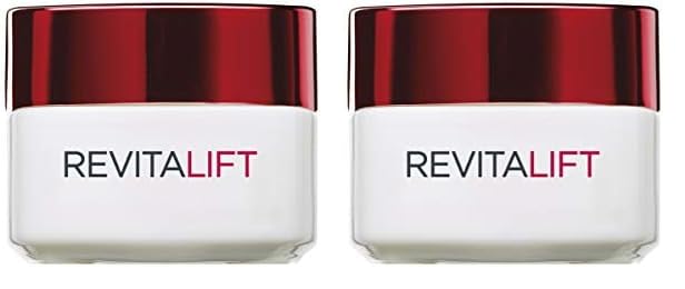 L'Oréal Paris Revitalift Contorno de Ojos Anti-edad Hidratante, Antiarrugas y Extra Firmeza, 15 ml (Paquete de 2)