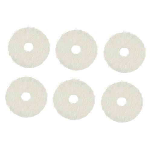 ifundom 90pcs Felt Piano Washers Piano Tuning Accessories Washer Small Ring Keyboard Gadget Supplies White Accessory