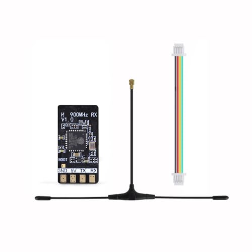 HGLRC ELRS 915MHz Receiver ExpressLRS Nano Long Range with T Type Antenna for FPV Racing Drone