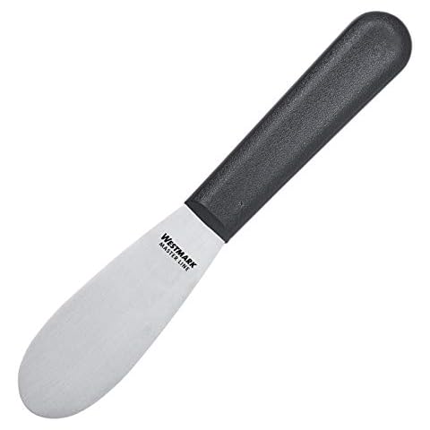 Westmark Profi-Buttermesser, Klingenmaß: 3,3 x 8,5 cm, Länge: 18,5 cm, Rostfreier Edelstahl/Kunststoff, Master Line, Schwarz/Silber, 13572270 Cover