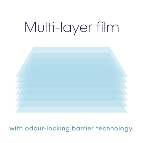 LitterLocker by Litter Genie, XL-Nachfüllkassette, Original-Spezialfolie mit Geruchsbarriere garantiert 100% Geruchsschutz