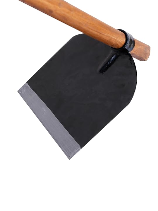 HAAY Tools, Garden Hoe & Spade Heavy Duty Long Handle, Digging & Draw Hoe Garden Tool for Weeding Raking & Soil Cultivation - Image 4