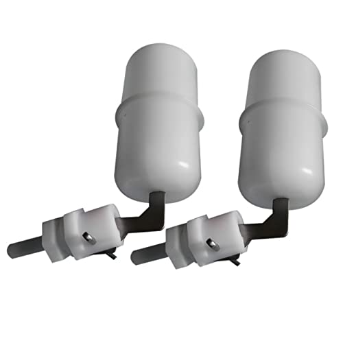 FUNOMOCYA 2pcs Float Valve Water Purifier Water Pool Pond Valve - for Water Dispenser Automatic Water Dispenser Waterer Water Dispenser Accessories Water Cooler Dispencer White