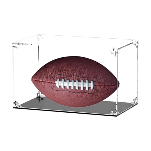 Étui de football signé en acrylique transparent pour la protection de ballon