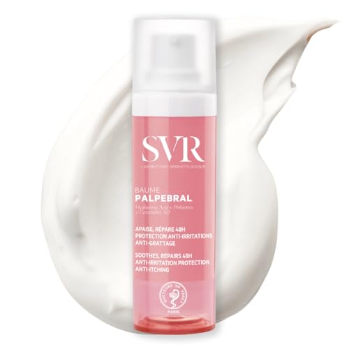 SVR PALPEBRAL Soothing Eczema Eye & Face Balm for Sensitive Skin Prone to Redness, Itching and Extreme Dryness, Fragrance-Free, 30ml