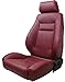 ProCar by Scat 80-1100-56L Maroon Vinyl Racing Elite Recliner Left Seat